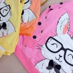 Girls' blouse and pants outfit suitable for ages 5 to 11 years old