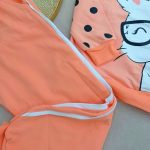 Girls' blouse and pants outfit suitable for ages 5 to 11 years old