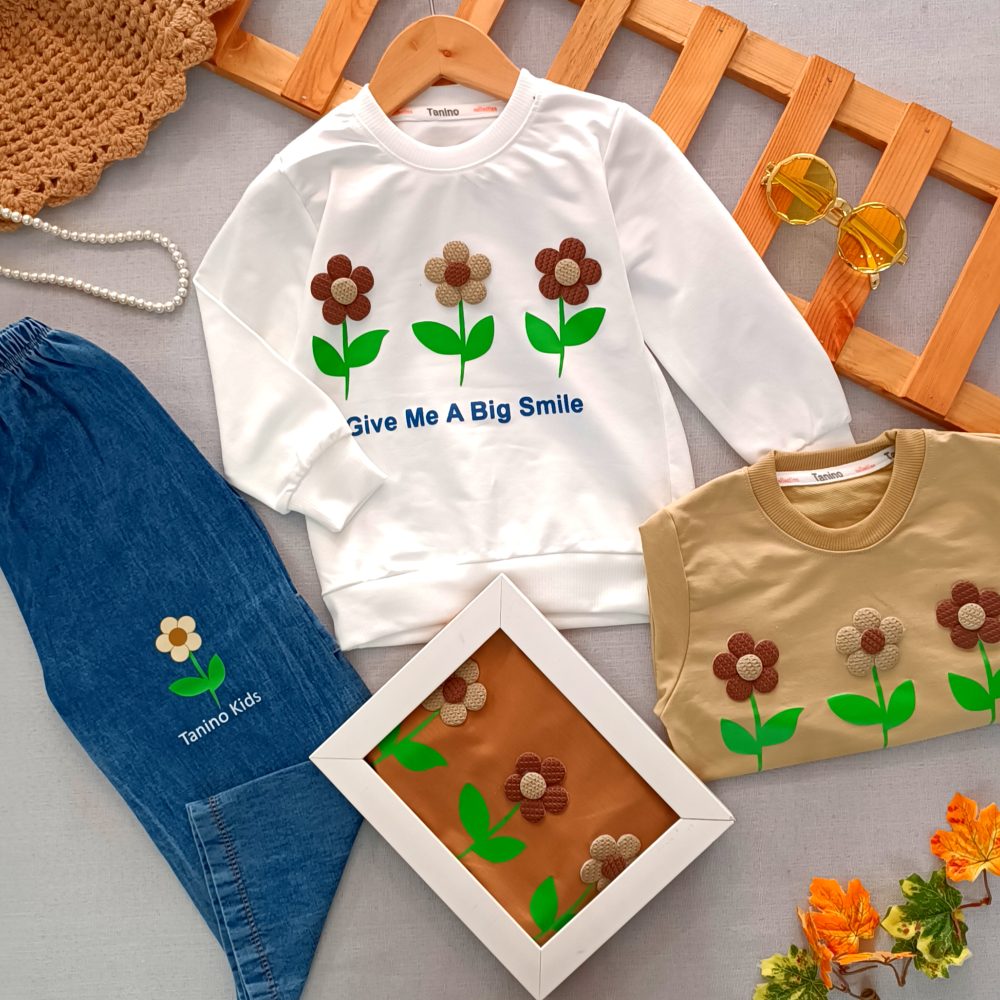 Girls' blouse and pants suitable for ages 2 to 5 years (1)