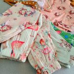 Girls' blouse and pants suitable for ages 2 to 9 years
