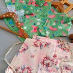 Girls' blouse and pants suitable for ages 2 to 9 years