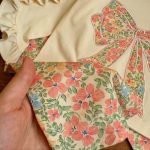 Girls' blouse and pants suitable for ages 3 to 10 years