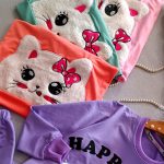 Girls' blouse and pants suitable for ages 3 to 7 years