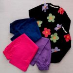 Girls' blouse and pants suitable for ages 4 to 8 years