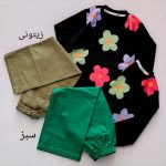 Girls' blouse and pants suitable for ages 4 to 8 years