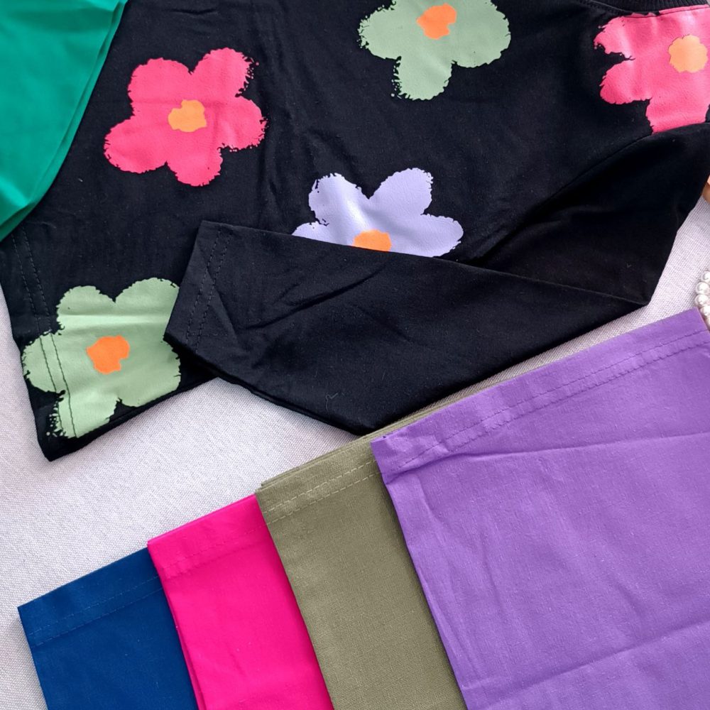 Girls' blouse and pants suitable for ages 4 to 8 years