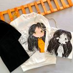 Girls' blouse and pants suitable for ages 8 to 10 years