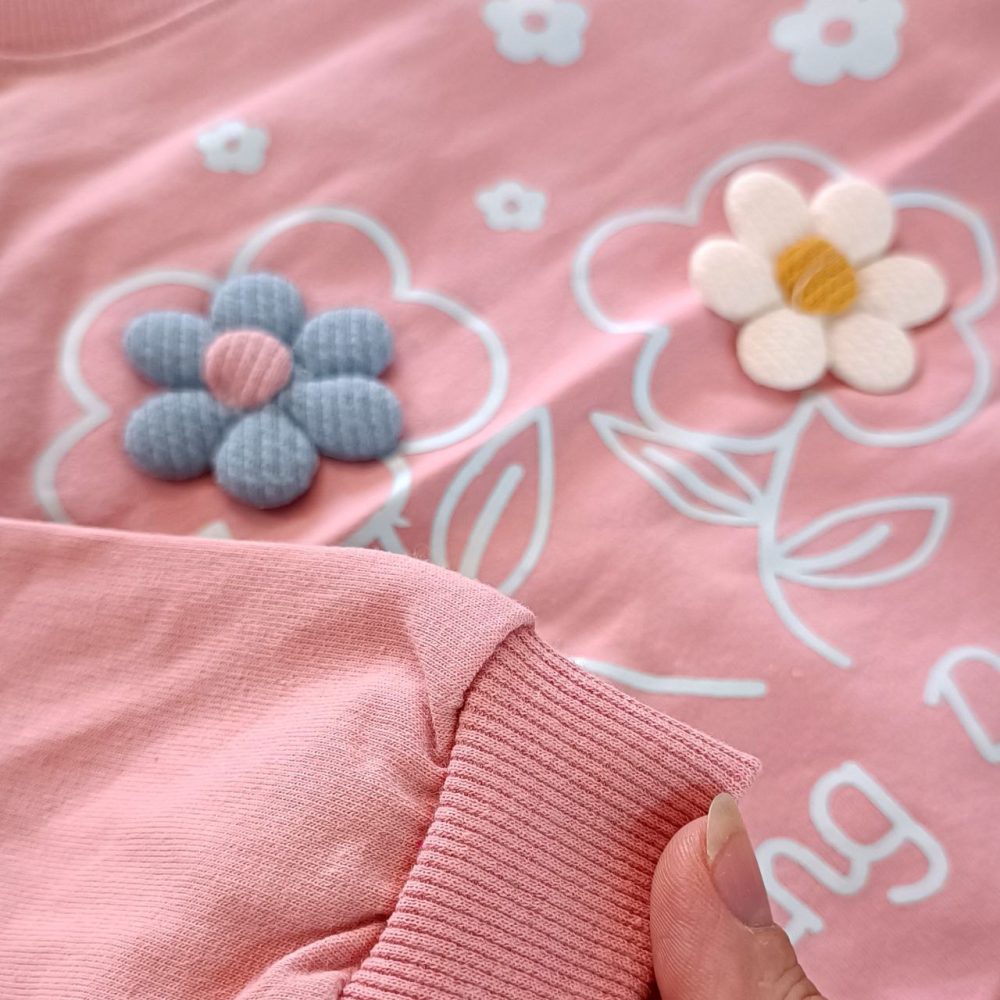 Girls' blouse dress suitable for ages 2 to 9 years