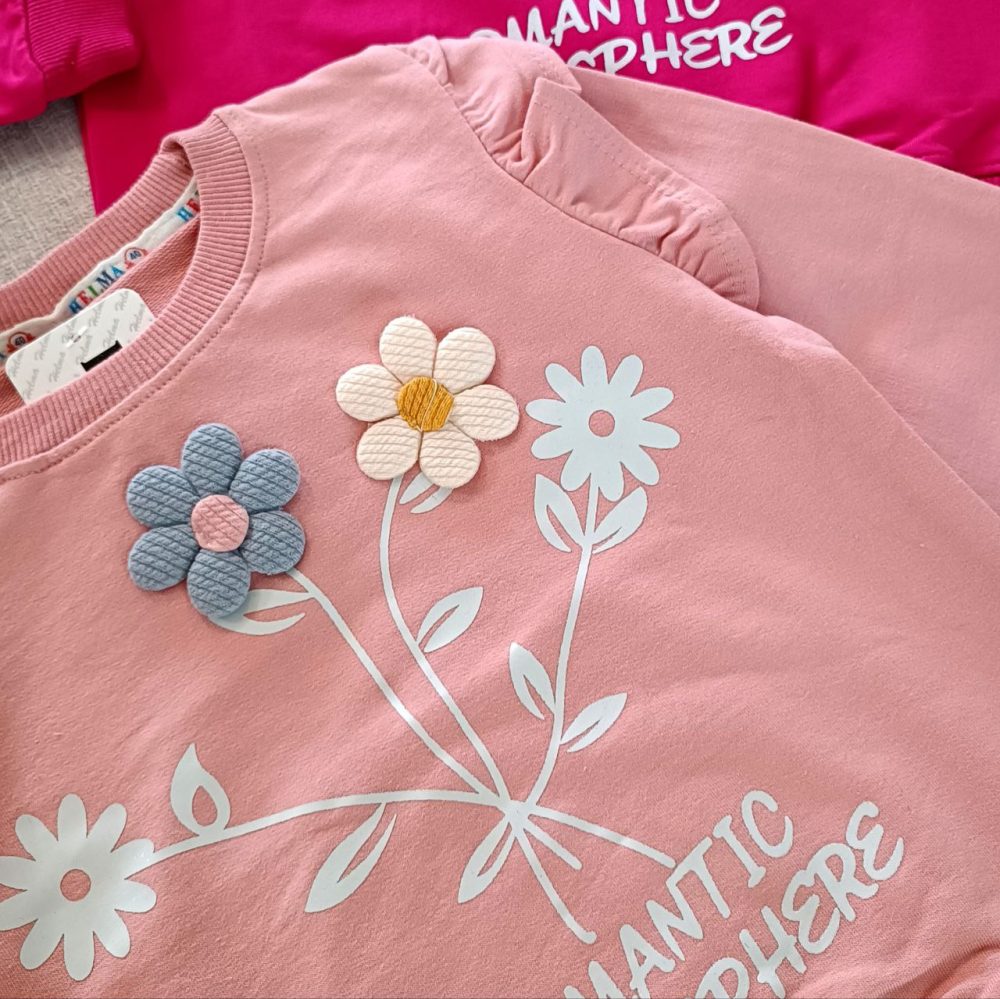 Girls' blouse dress suitable for ages 2 to 9 years