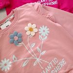 Girls' blouse dress suitable for ages 2 to 9 years