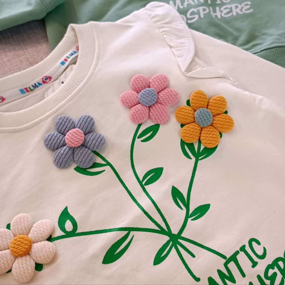 Girls' blouse dress suitable for ages 2 to 9 years