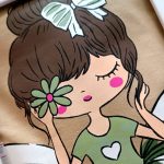 Girls' blouses and pants from size 45 to size 60