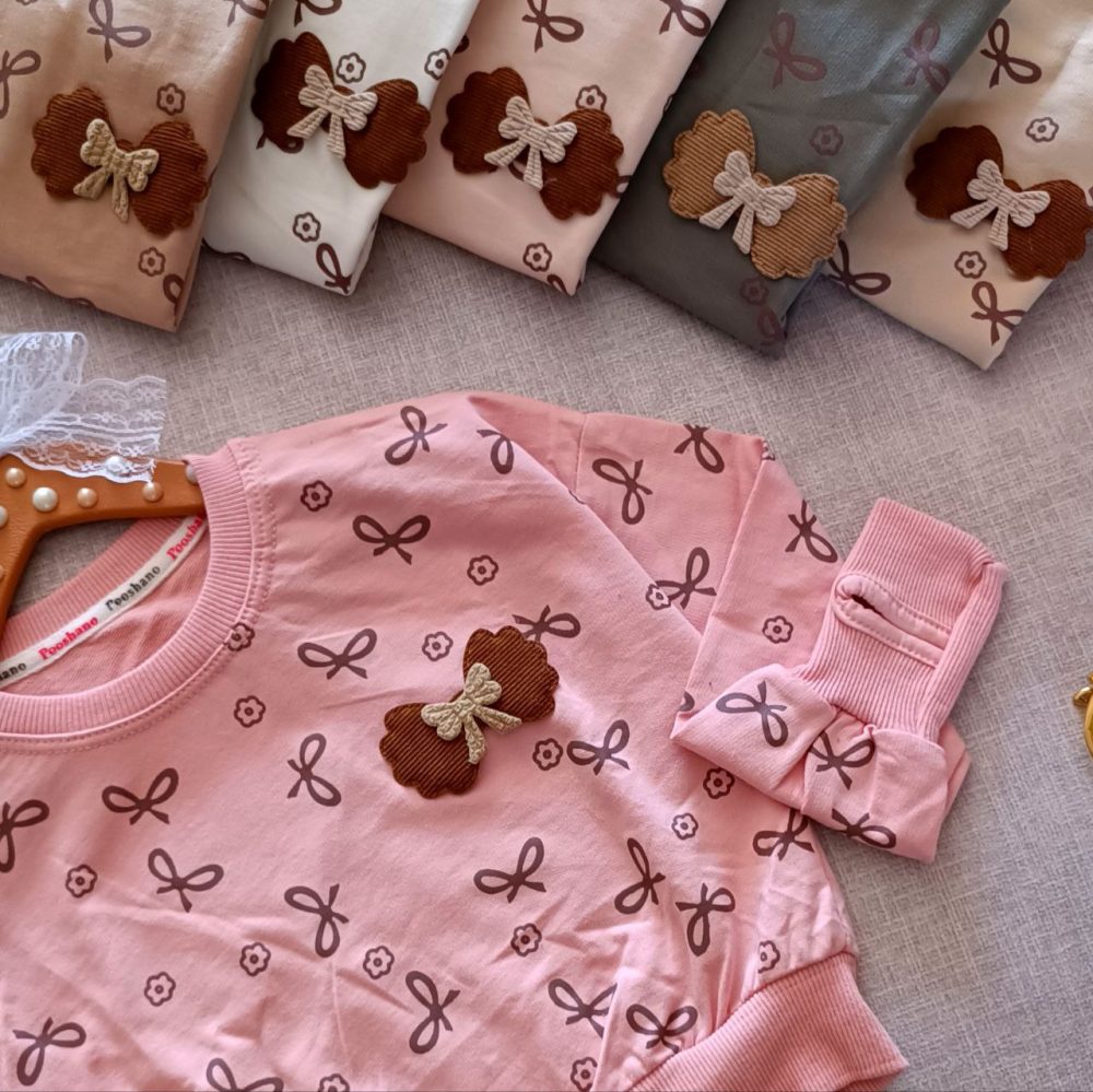 Girls' crop top suitable for ages 3 to 10 years