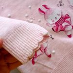 Girls' knitted blouse dress suitable for ages 1 to 7 years