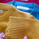 Girls' knitted blouse suitable for ages 1 to 7 years