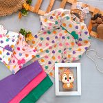 Girls' tunic and pants dress suitable for ages 1 to 9 years