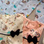 Girls' tunic and pants dress suitable for ages 1 to 9 years