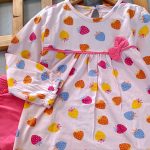 Girls' tunic and pants dress suitable for ages 1 to 9 years