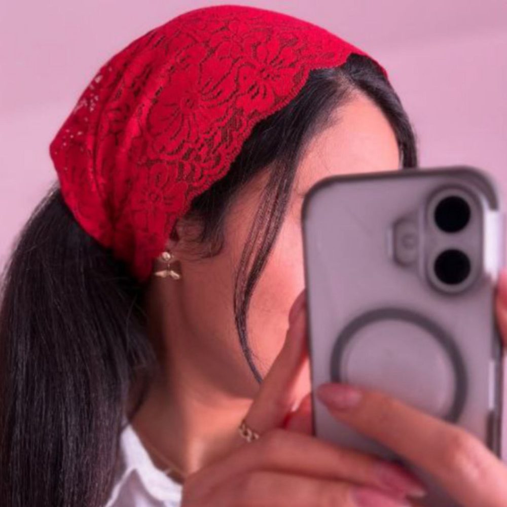 Mother and child headscarf