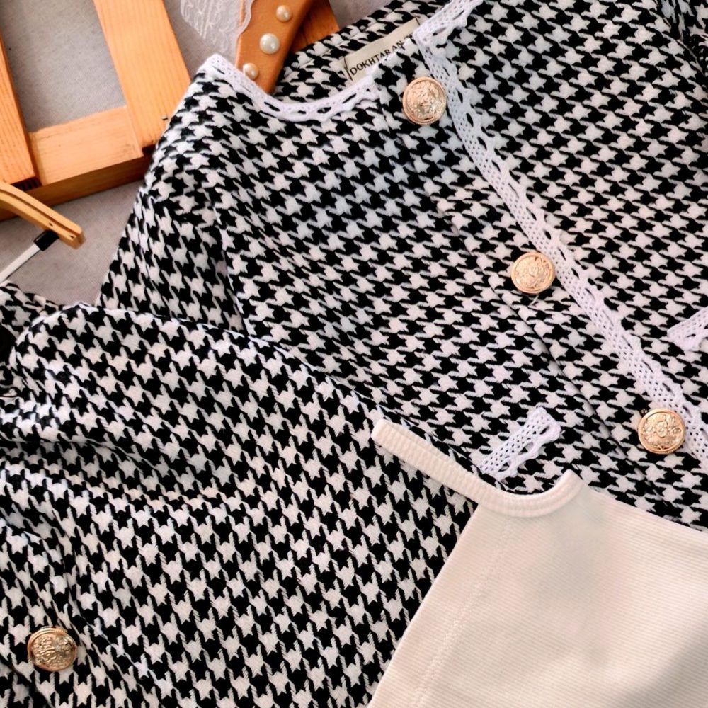 Three-piece party set for girls, suitable for ages 2 to 9 years old