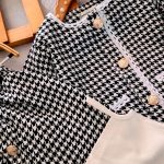 Three-piece party set for girls, suitable for ages 2 to 9 years old