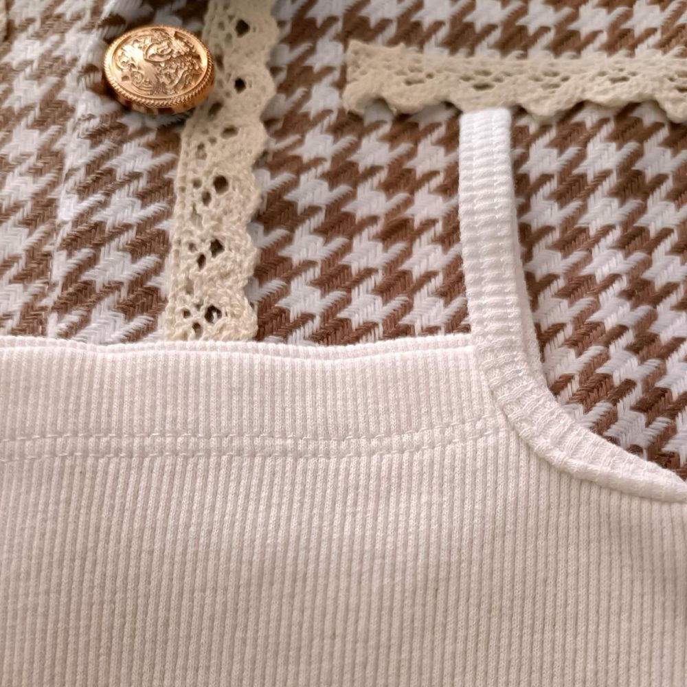 Three-piece party set for girls, suitable for ages 2 to 9 years old