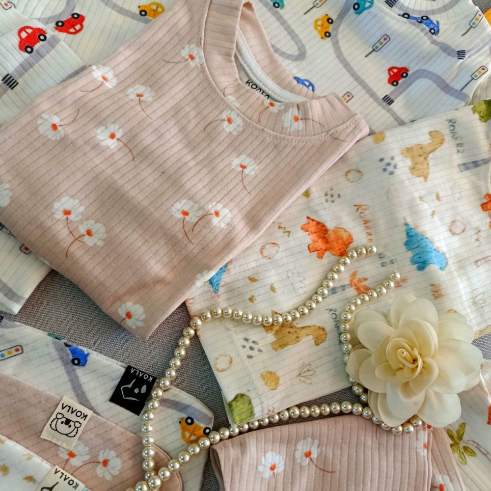 Baby girl and boy blouse and pants suitable for 6 months to 36 months