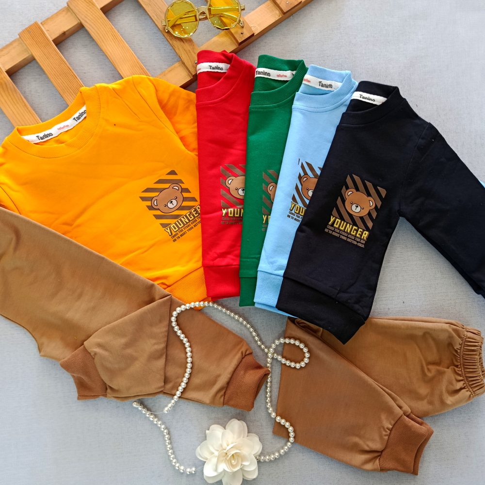 Blouse and pants for girls and boys, suitable for ages 1 to 4 years