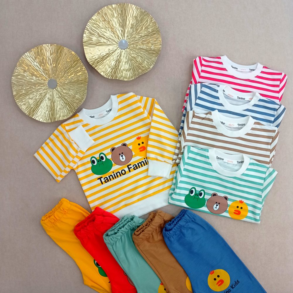 Blouse and pants for girls and boys, suitable for ages 1 to 4 years (1)