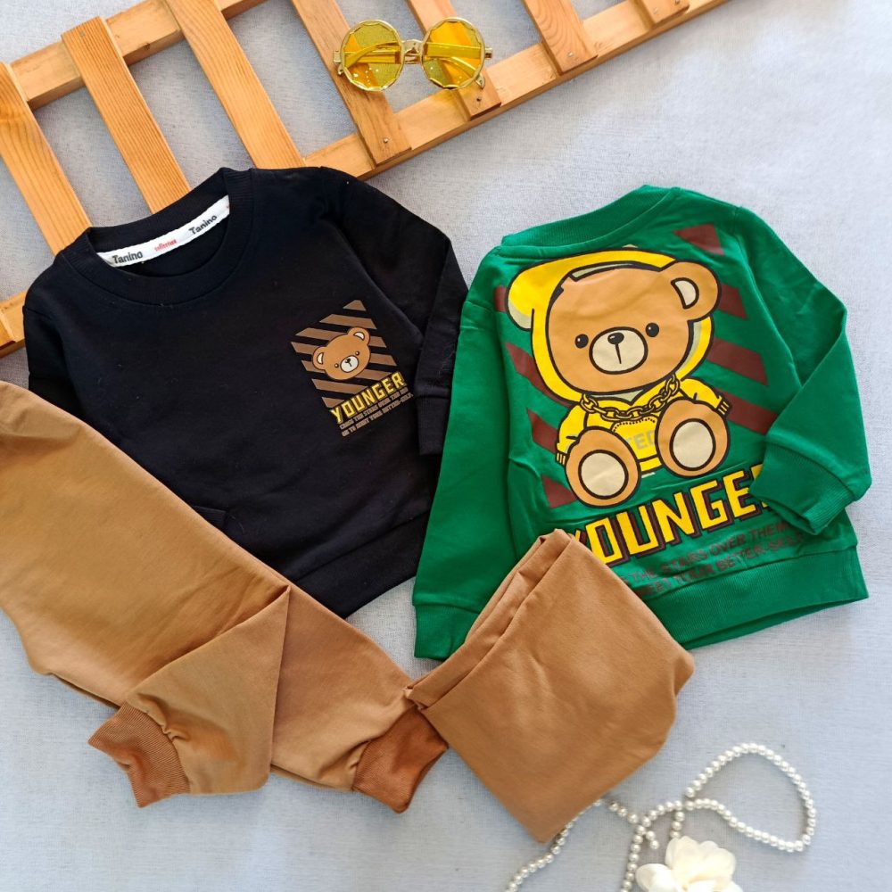 Blouse and pants for girls and boys, suitable for ages 1 to 4 years