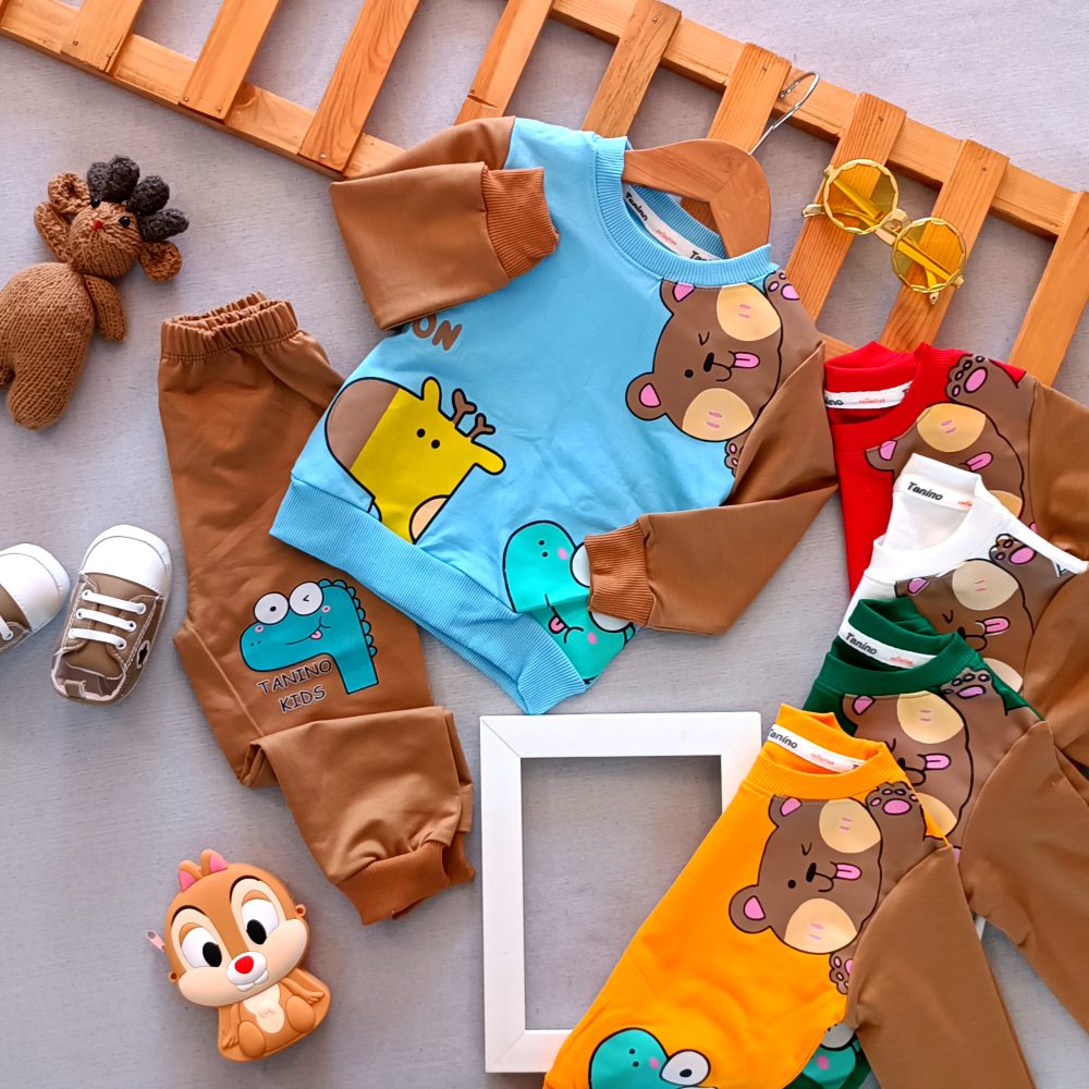 Blouse and pants for girls and boys, suitable for ages 1 to 5 years (1)