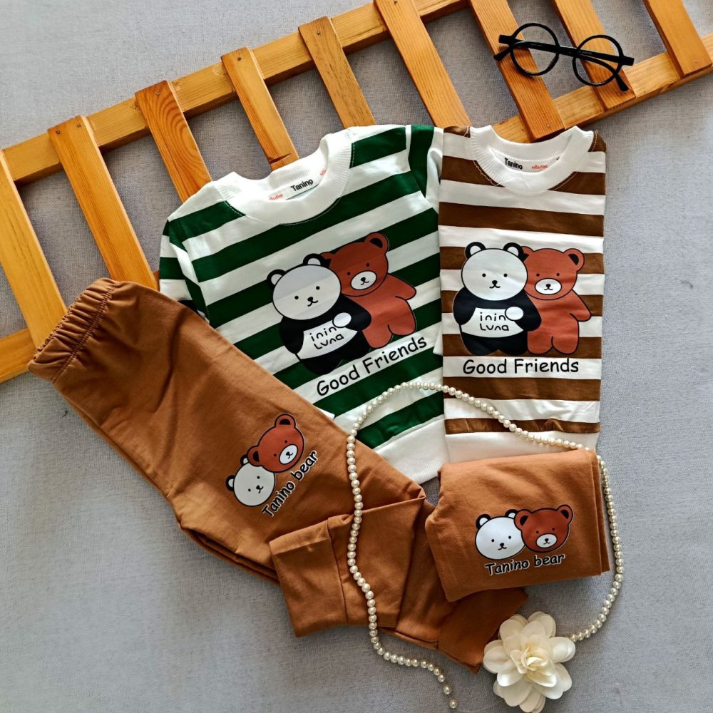 Blouse and pants for girls and boys, suitable for ages 1 to 5 years (3) Blouse and pants for girls and boys, suitable for ages 1 to 5 years
