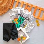 Boys' blouse and pants suitable for ages 3 to 14 years