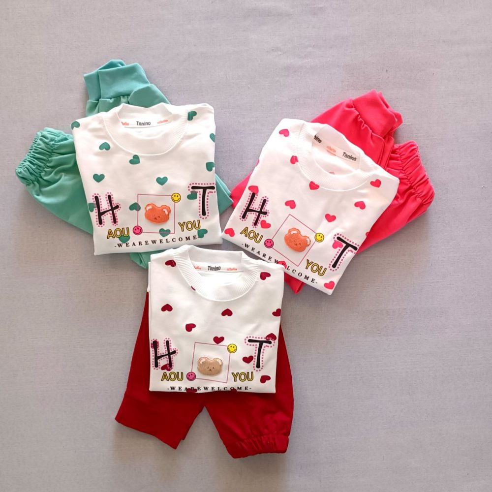 Girls' blouse and pants from 2 years to 9 years old (3) Girls' blouse and pants from 2 years to 9 years old