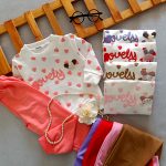 Girls' blouse and pants suitable for ages 1 to 5 years