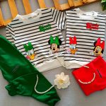 Girls' blouse and pants suitable for ages 1 to 5 years