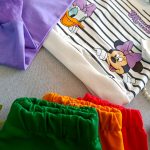 Girls' blouse and pants suitable for ages 1 to 5 years