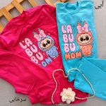 Girls' blouse and pants suitable for ages 1 to 7 years