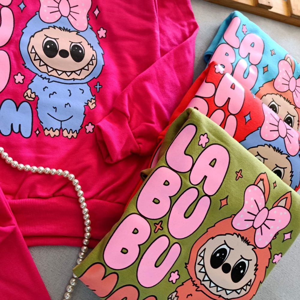 Girls' blouse and pants suitable for ages 1 to 7 years