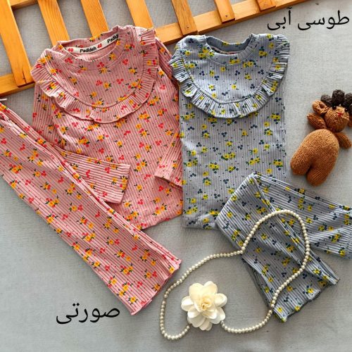 Girls' blouse and pants suitable for ages 2 to 12 years