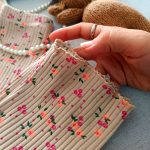 Girls' blouse and pants suitable for ages 2 to 12 years