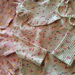 Girls' blouse and pants suitable for ages 2 to 12 years