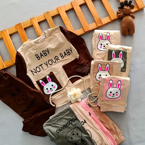 Girls' blouse and pants suitable for ages 2 to 5 years