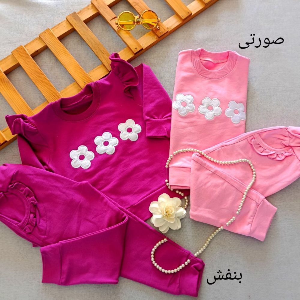 Girls' blouse and pants suitable for ages 2 to 5 years