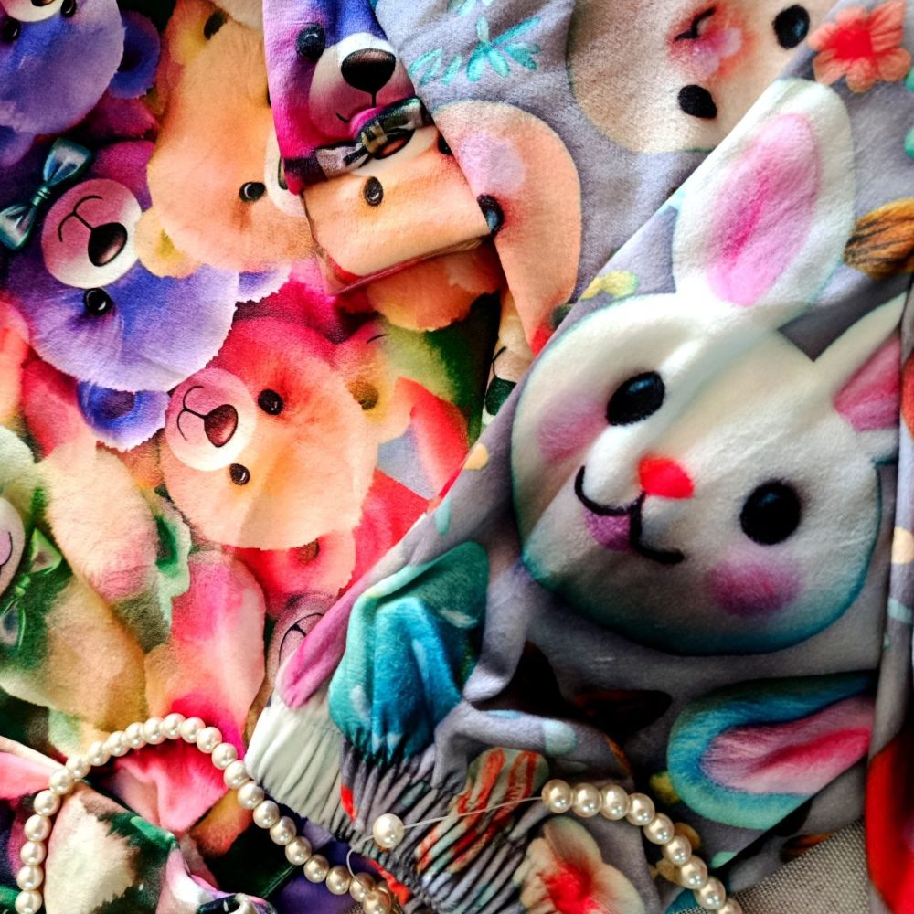 Girls' blouse and pants suitable for ages 2 to 9 years