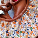 Girls' blouse and pants suitable for ages 2 to 9 years