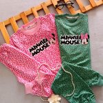 Girls' blouse and pants suitable for ages 3 to 10 years