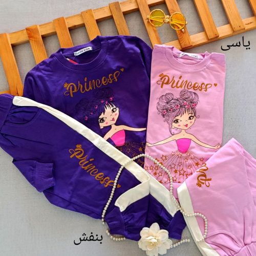 Girls' blouse and pants suitable for ages 4 to 6 years