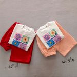 Girls' blouse and pants suitable for ages 4 to 7 years