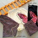 Girls' blouse and pants suitable for ages 5 to 9 years